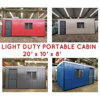 PORTABLE CABIN (LIGHT DUTY & HEAVY DUTY)