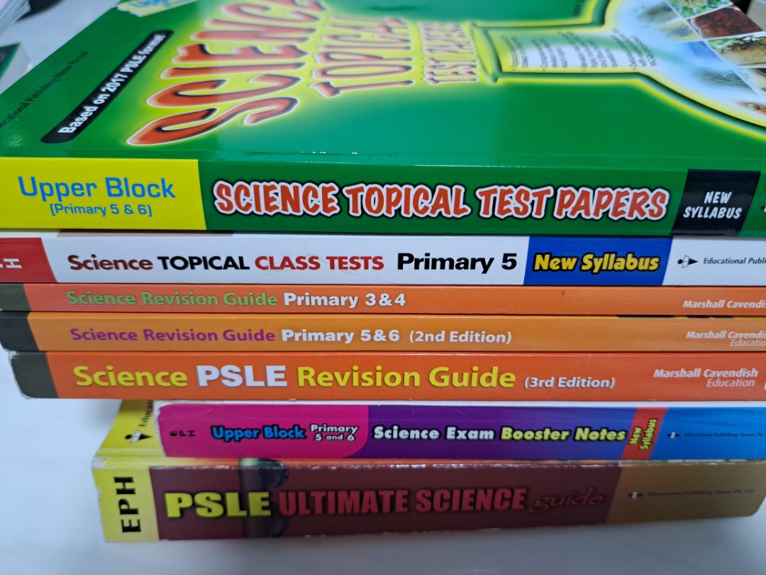 PSLE Science, Hobbies & Toys, Books & Magazines, Assessment Books On ...