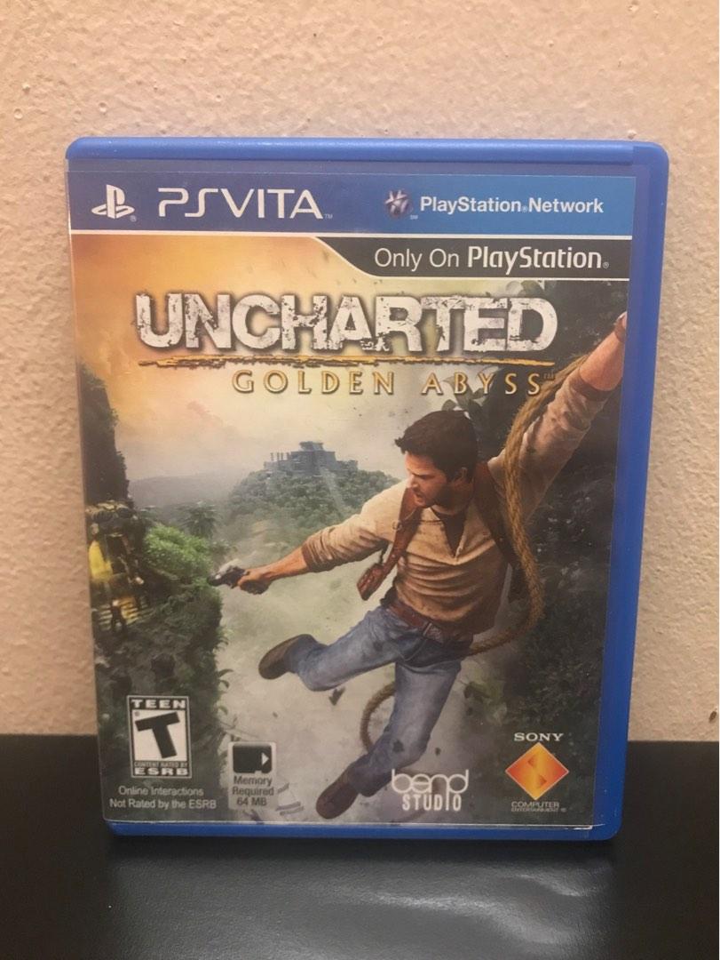 PsVita Game Uncharted Golden Abyss, Video Gaming, Video Games, PlayStation  on Carousell