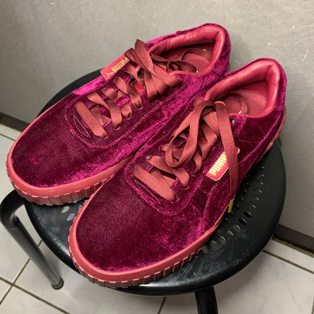 Puma cali red velvet