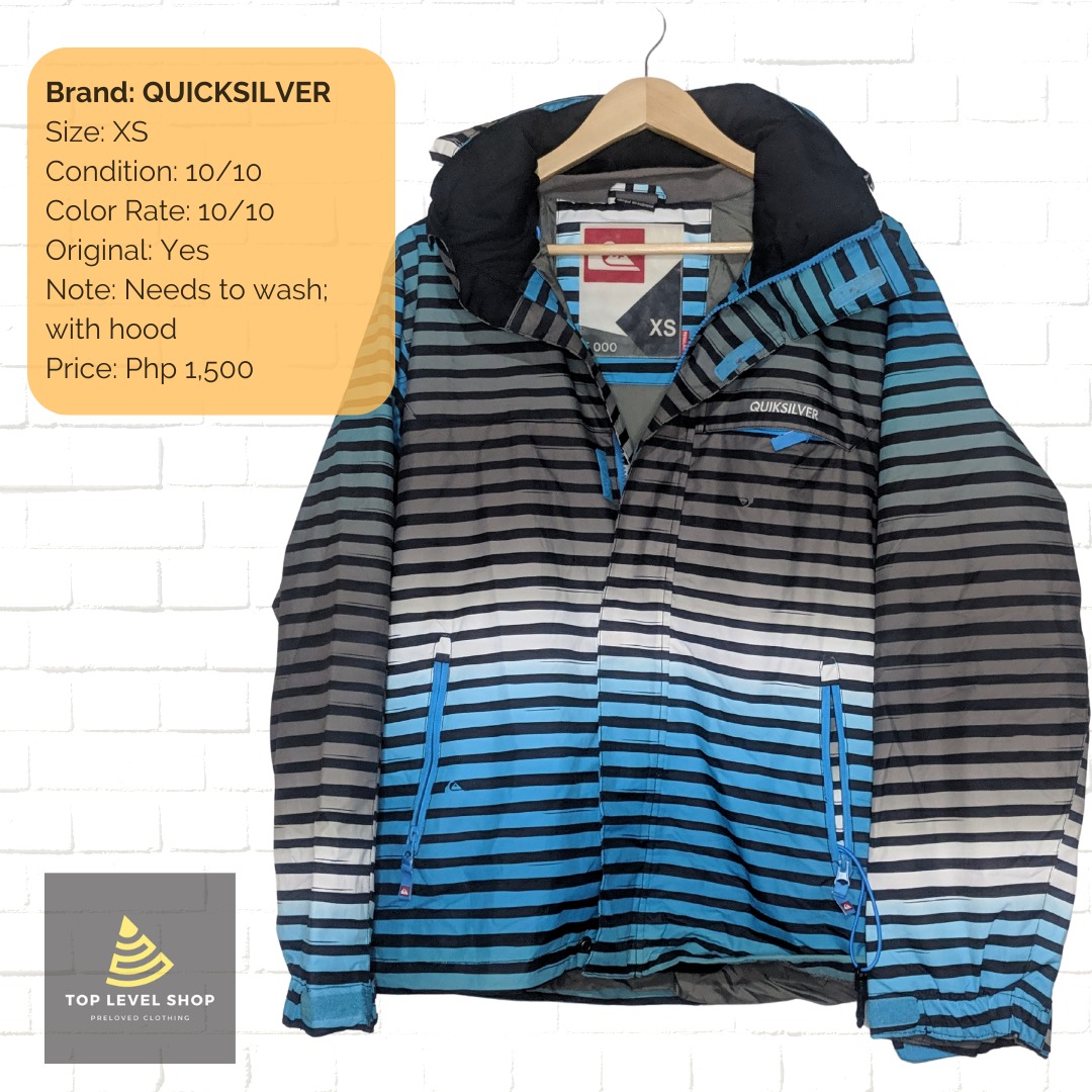 Quicksilver Jacket, Women's Fashion, Coats, Jackets and Outerwear on ...