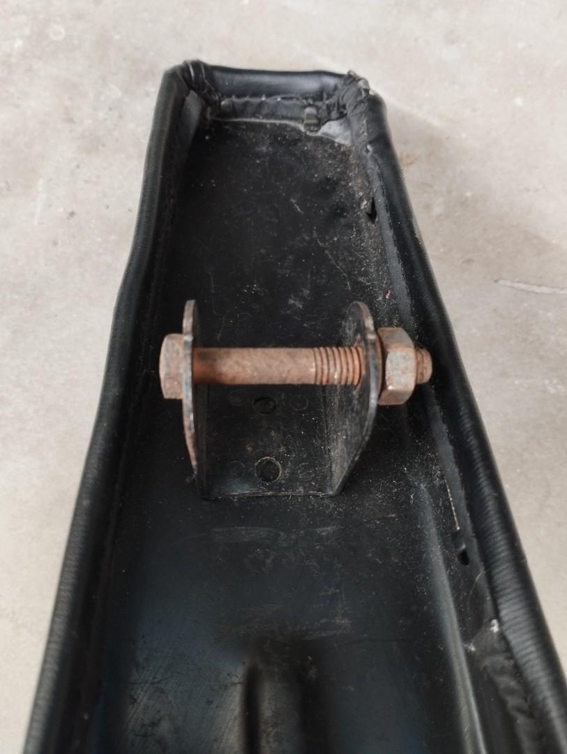 Raleigh Chopper MK2 Seat Saddle Back Plate Post Sissy Bar Springs Cups Full Set - Foto 8