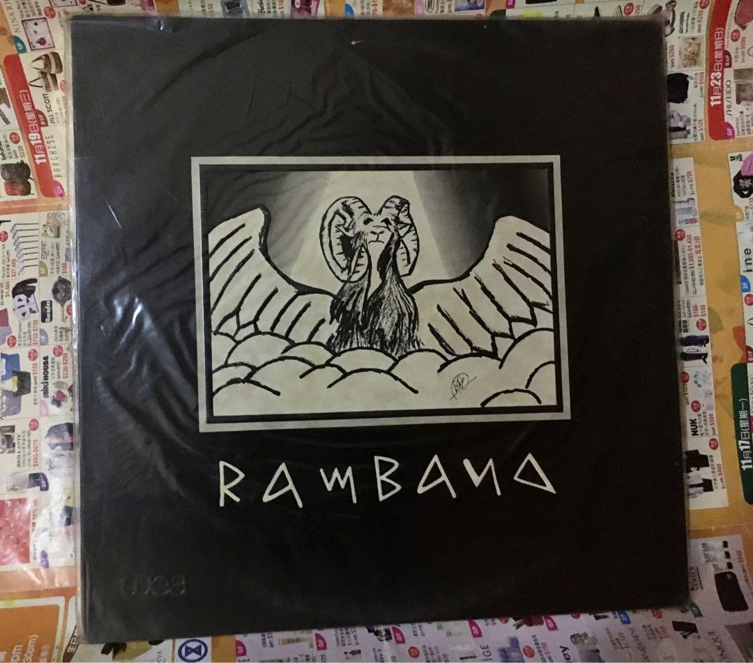 全新未開封RAMBAND VINYL 送Chyna cassette like 黑膠唱片record LP