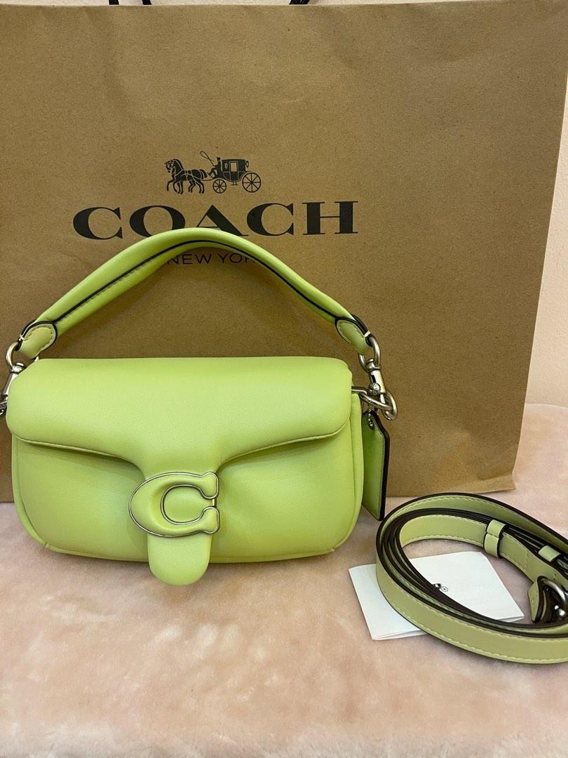 Lime green 2024 coach bag