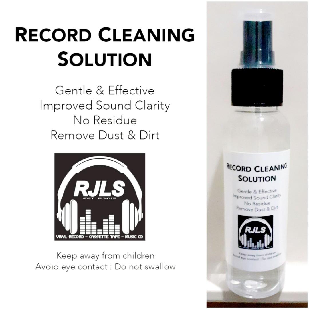 Record Cleaning Solution with free micro fiber, Hobbies & Toys, Music