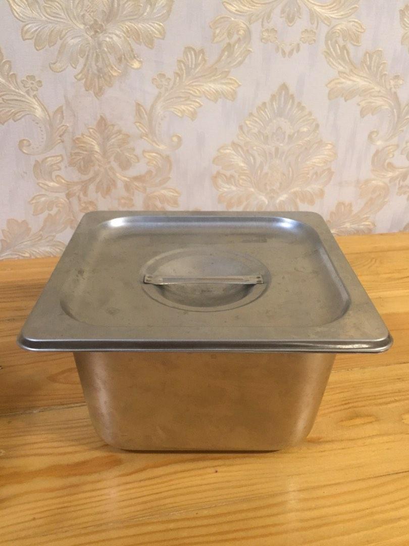Stainless steel container with lid discount