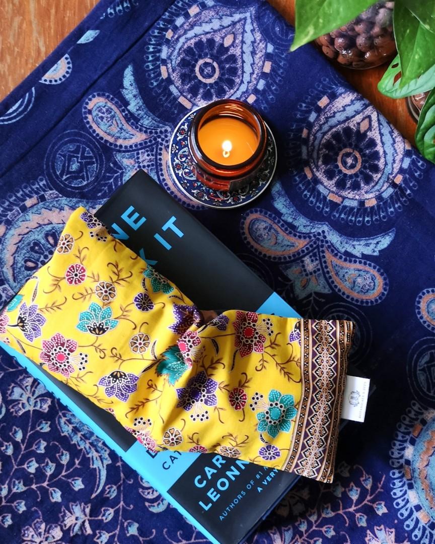 Relaxing Eye Pillow For Rest, Relaxation, Meditation, Sleep
