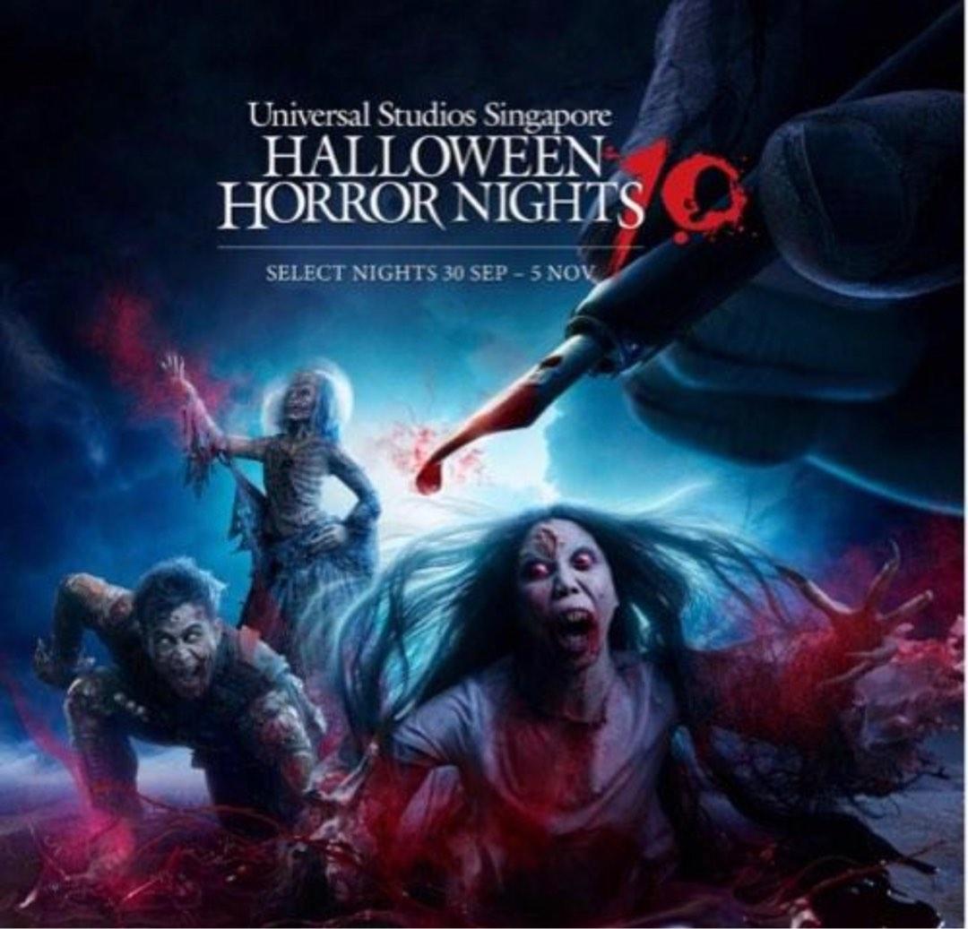 RIP TOUR Halloween Horror Nights 10 HHN, Tickets & Vouchers, Event