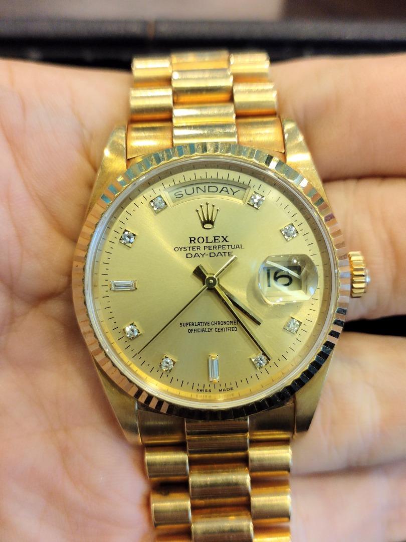 Rolex oyster perpetual 2025 day date old