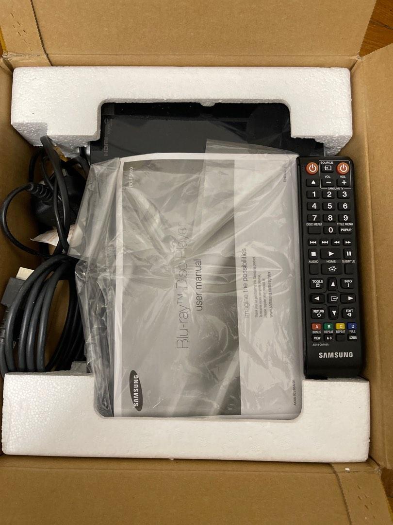 Samsung BDF5100 Bluray DVD Disc player 藍光碟機, 家庭電器, 電視 & 其他娛樂, 藍光及播放器 Carousell