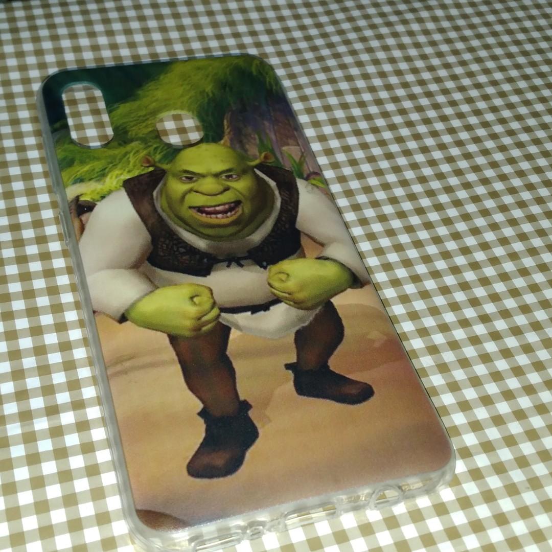 Samsung Galaxy A20 Shrek Phonecase, Mobile Phones & Gadgets, Mobile & Gadget  Accessories, Cases & Sleeves on Carousell