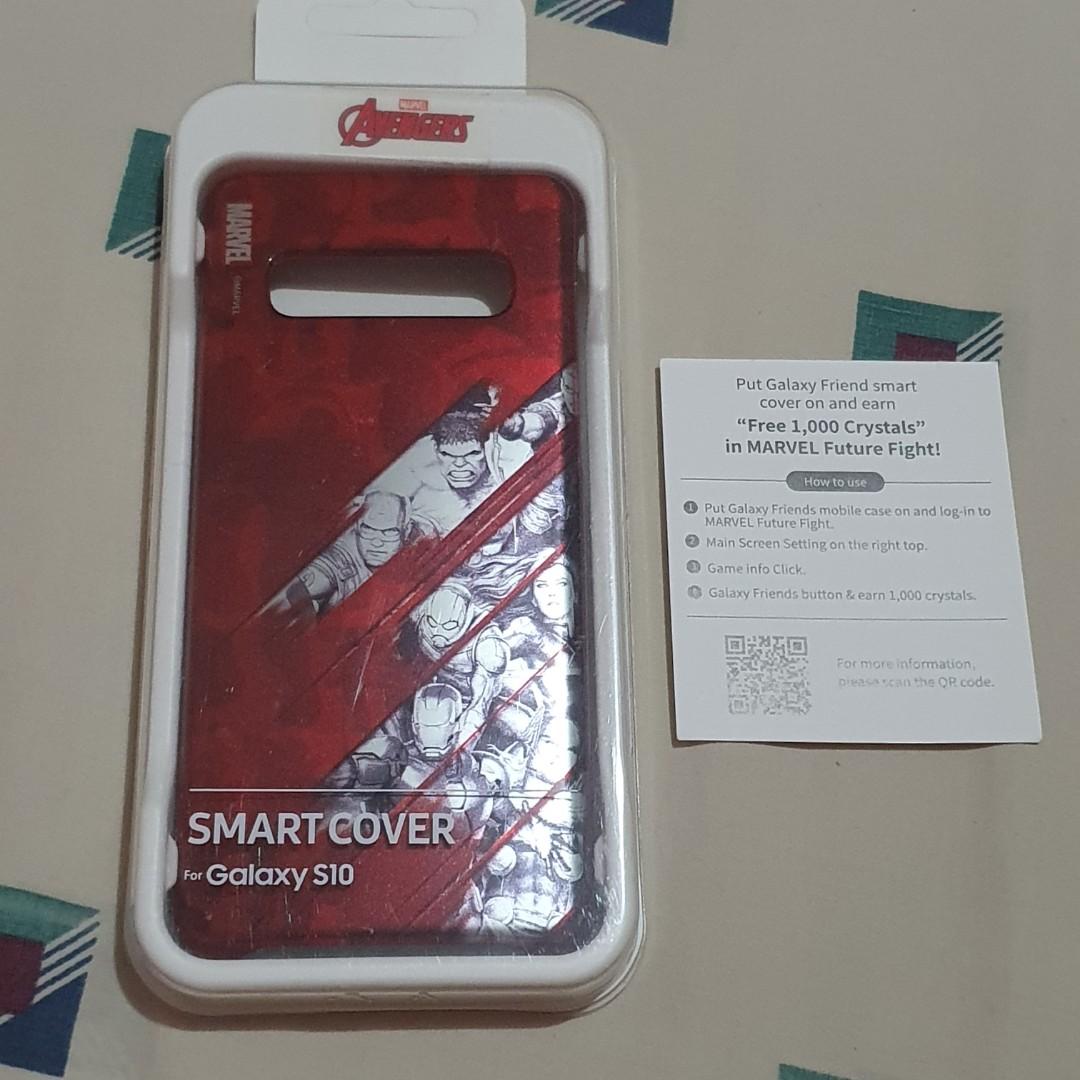 Samsung Galaxy S10 Marvel case (Category: Cases & Sleeves) located in Guagua. Submitted by v.as_ey (Listing ID 1191392861, Image 1). Description: Rarely used the case so it still looks brand new Rfs: Phone upgrade.