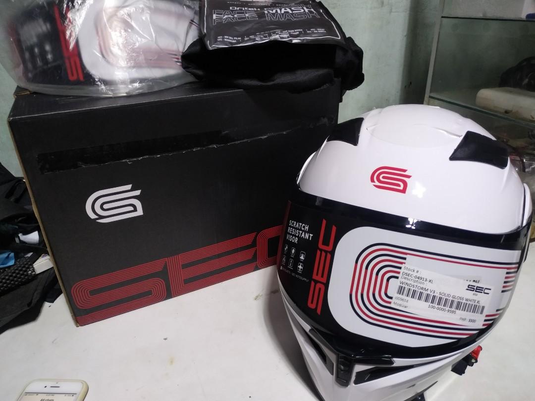 Sec Windstorm v3 modular dual visor Motorbikes Motorbike Parts