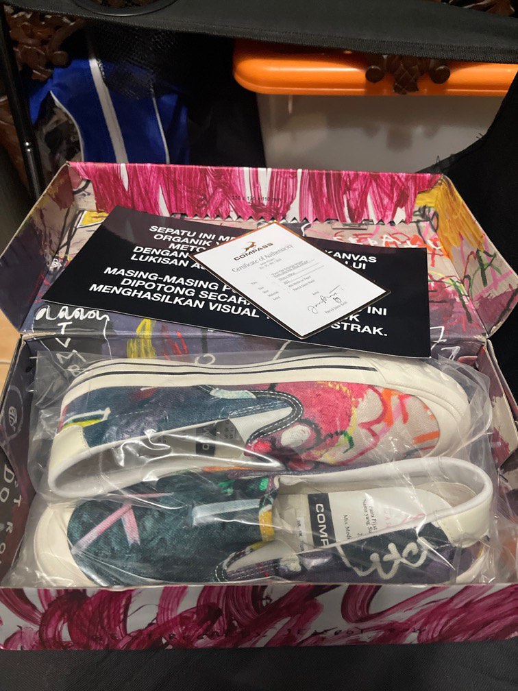 sepatu compass x jason ranti (BRAND NEW), Men's Fashion, Men's Footwear