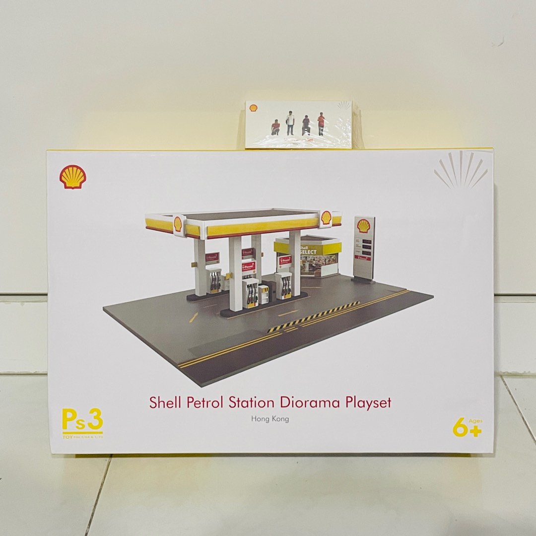 Shell Petrol Station Diorama by Tiny City, Hobbies & Toys, Toys & Games