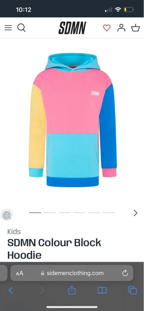 Sidemen Kids Color Block Hoodie