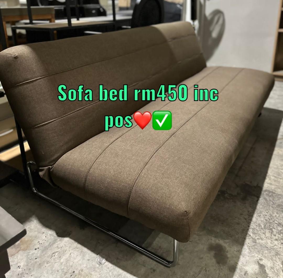 Sofa bed (used), Furniture & Home Living, Furniture, Sofas on Carousell