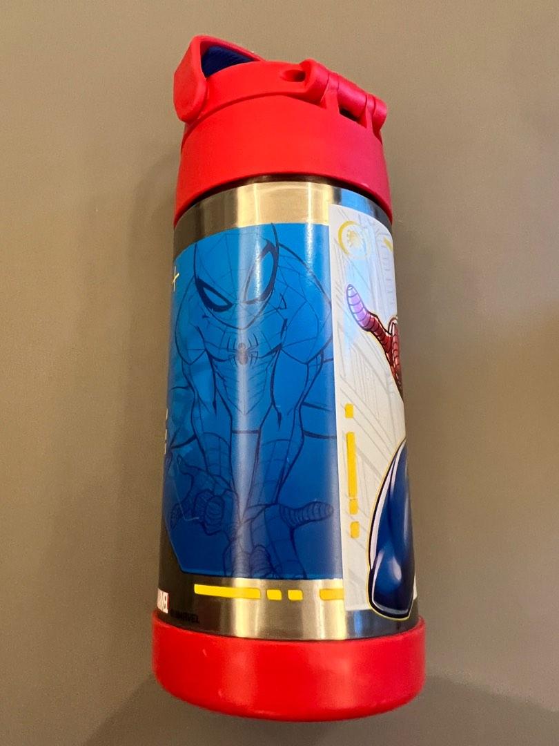 Botol minum stainless steel Spiderman marvel funtainer 12oz merek