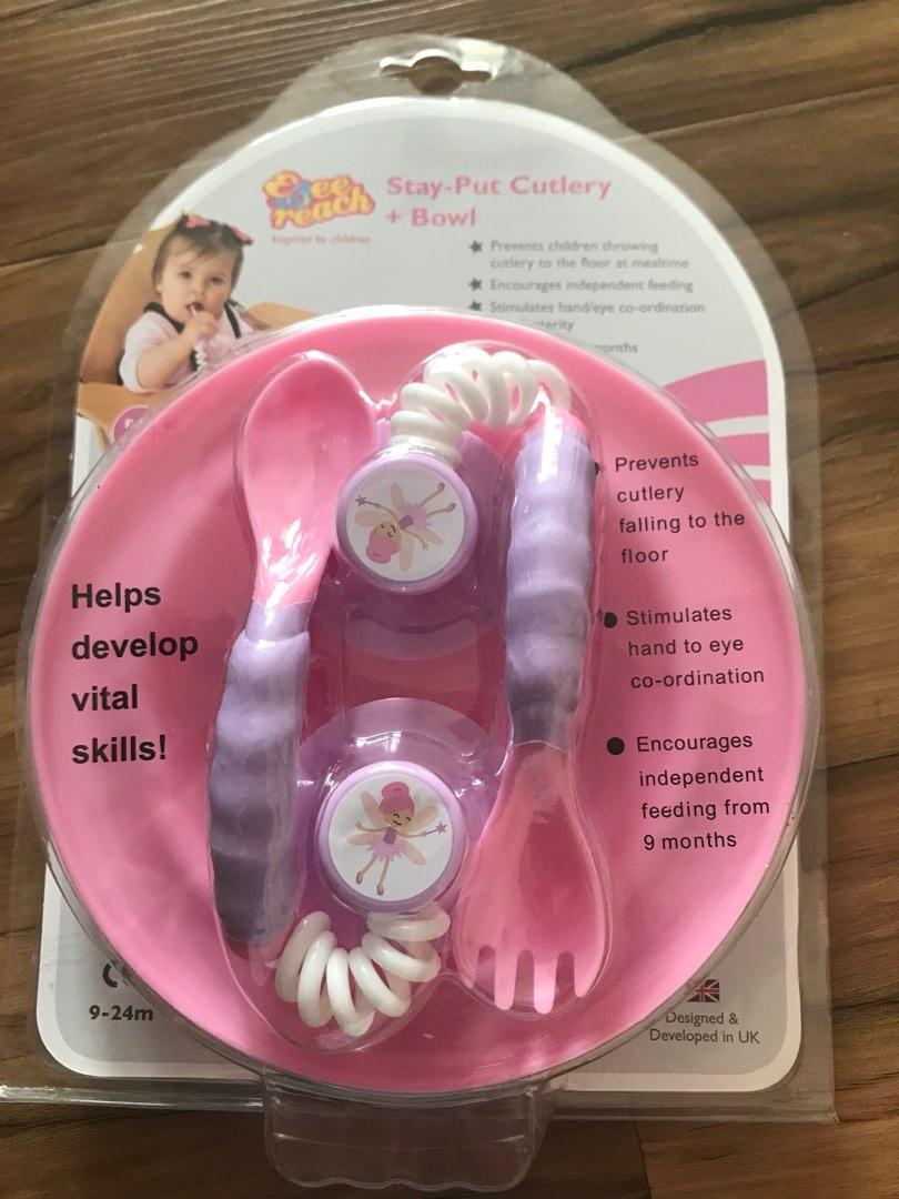 Stay put cutlery and bowl, Babies & Kids, Nursing & Feeding, Weaning
