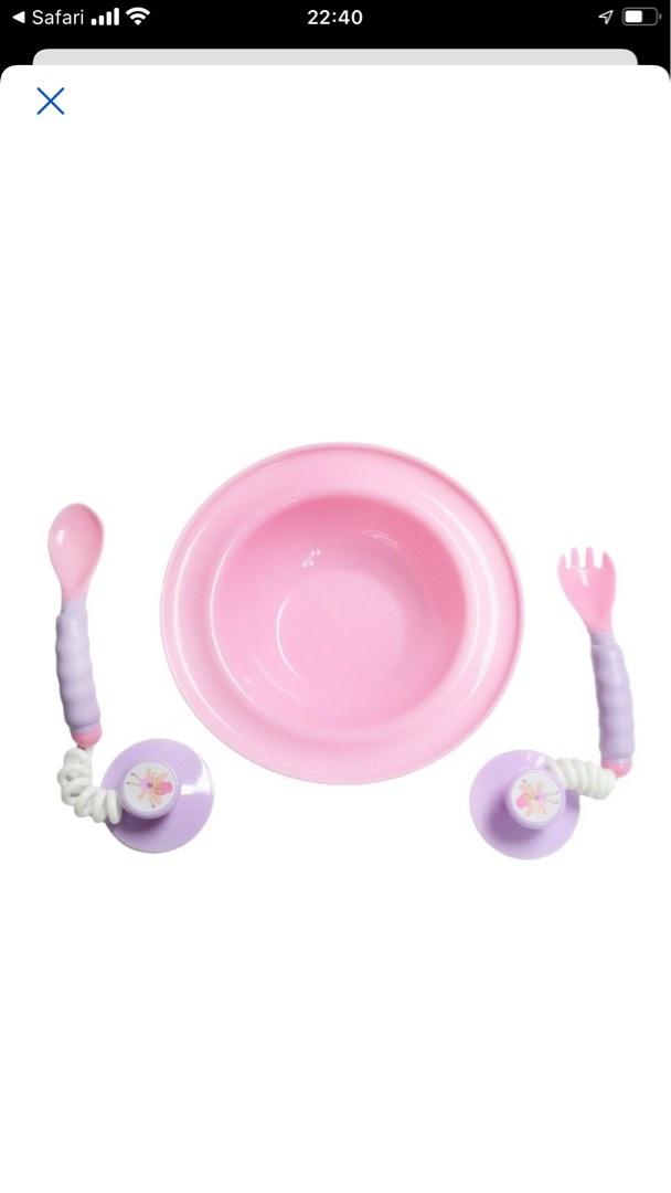 Stay put cutlery and bowl, Babies & Kids, Nursing & Feeding, Weaning
