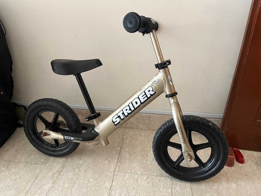 Strider 12” Pro balance bike, Sports Equipment, Bicycles & Parts