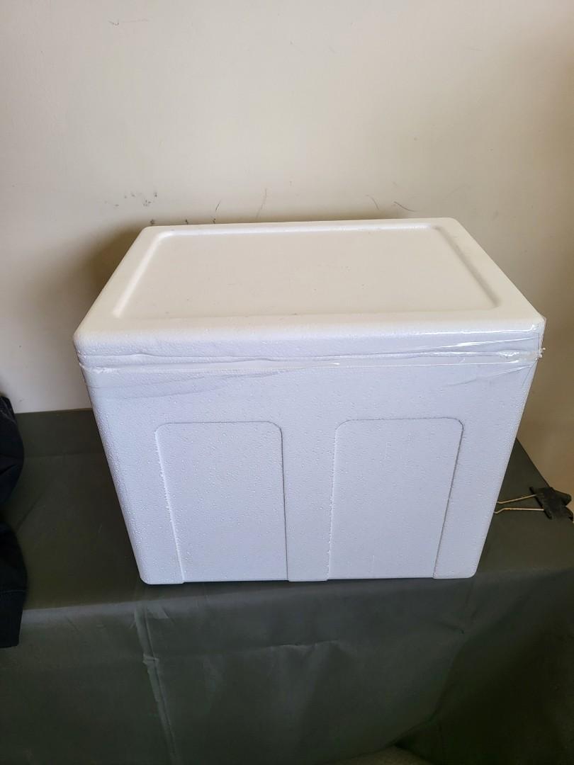 Styrofoam box for keep food/drink chill, Food & Drinks, Chilled