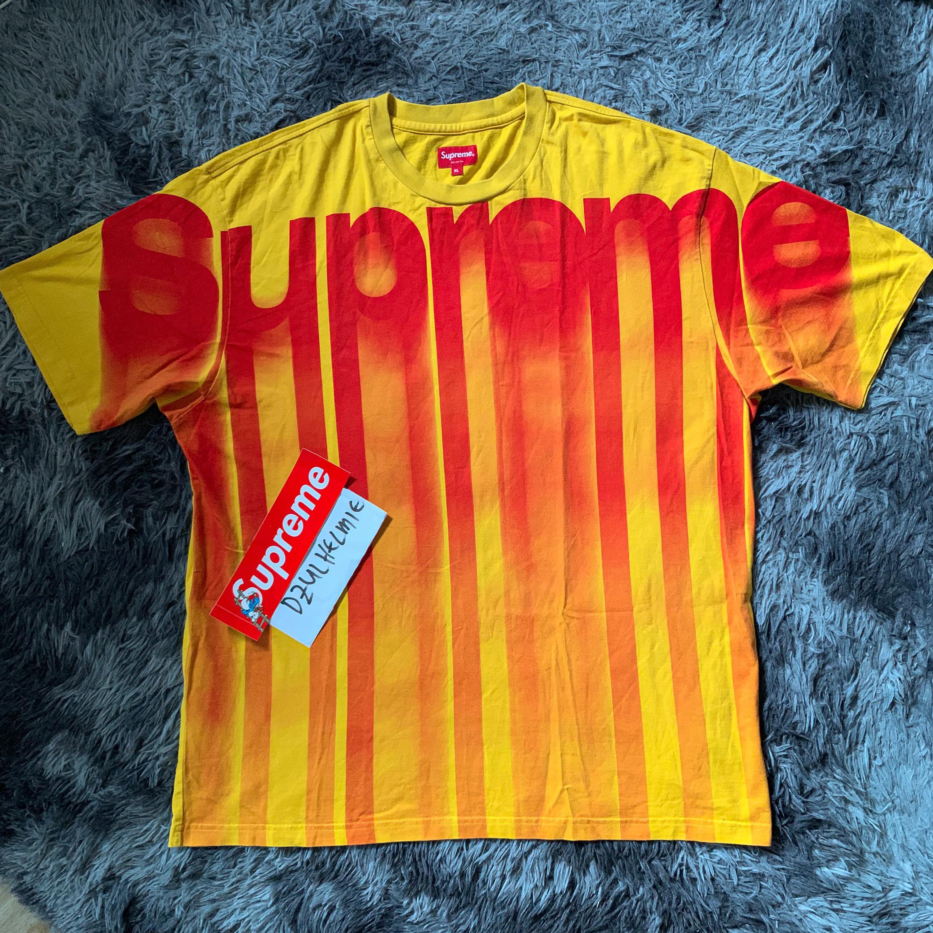 Supreme bleed logo s/s top シュプリーム Tシャツ