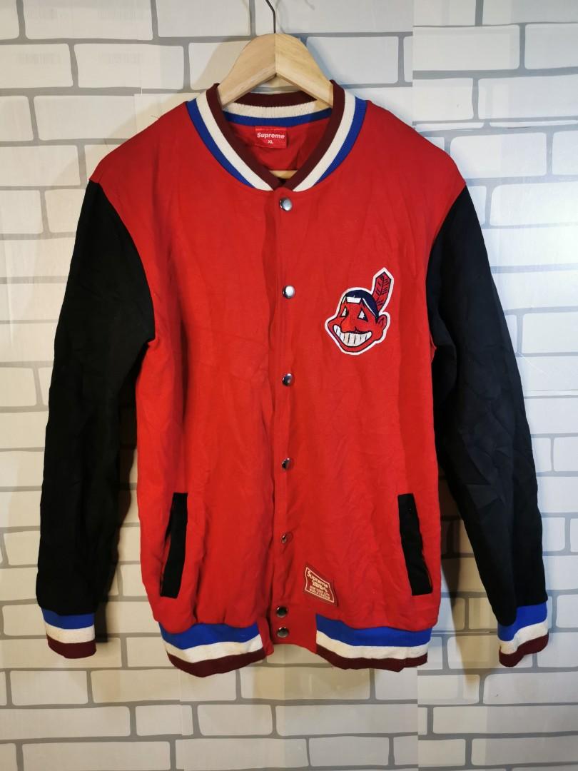 supreme x nba varsity jacket