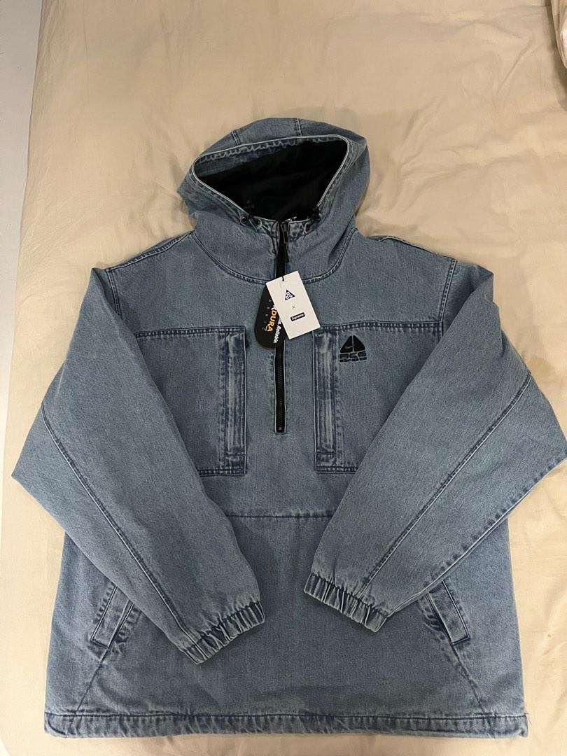 Pullover denim jacket best sale