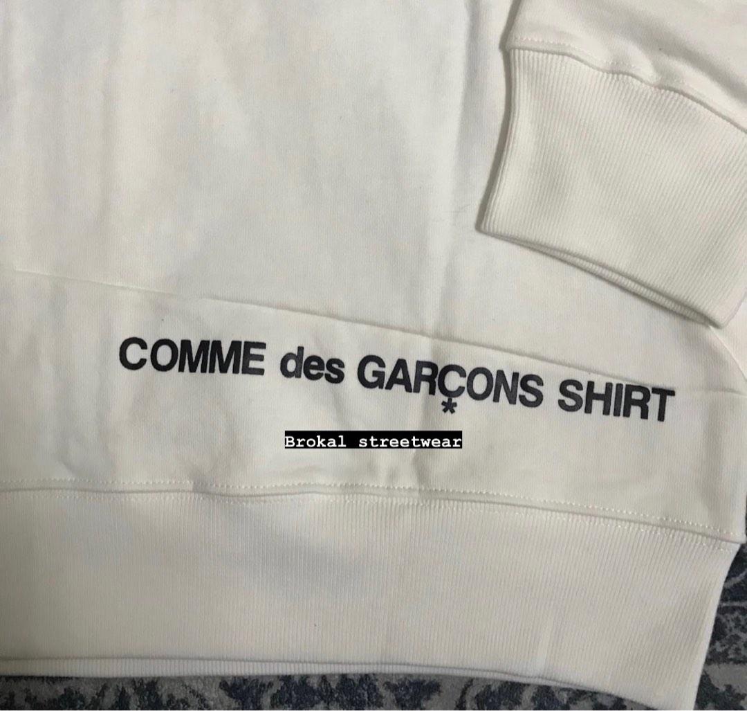 SUPREME X CDG SPLIT BOX LOGO Men s Fashion Tops Sets Hoodies on Carousell