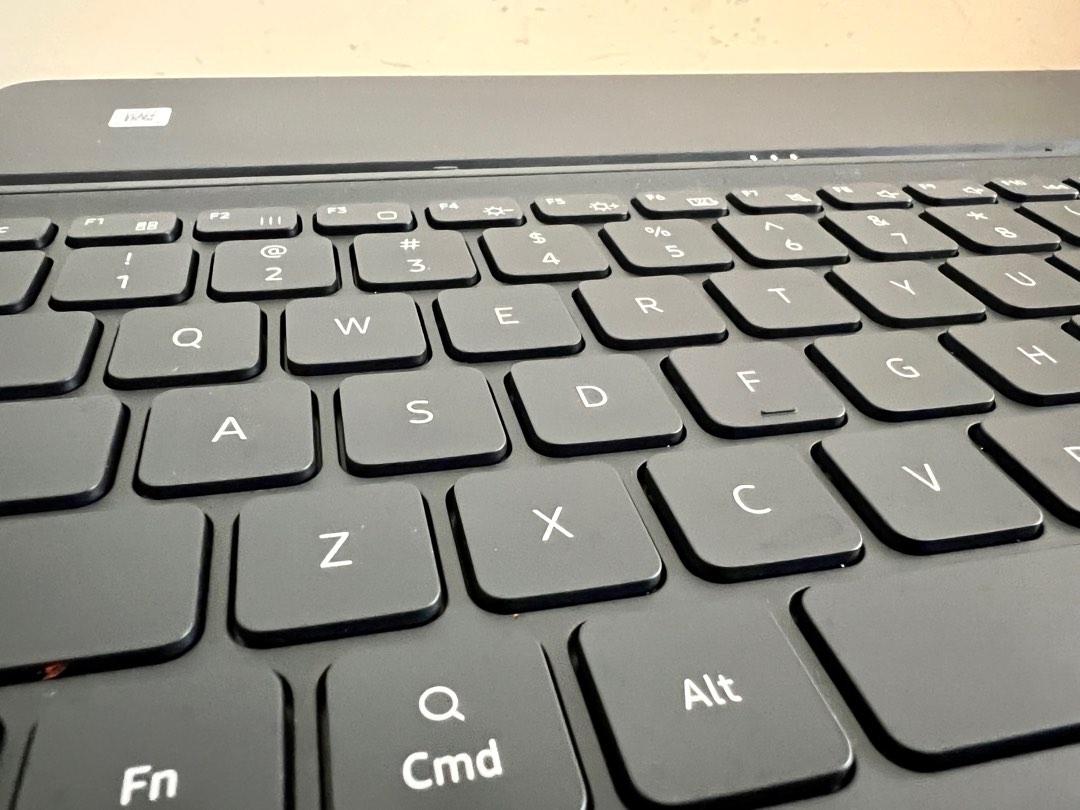 Tablet Keyboard and S Pen for Samsung Galaxy Tab S7 FE / S7+ / S8+, 電腦＆科技, 電腦周邊及配件, 電腦鍵盤及相關產品