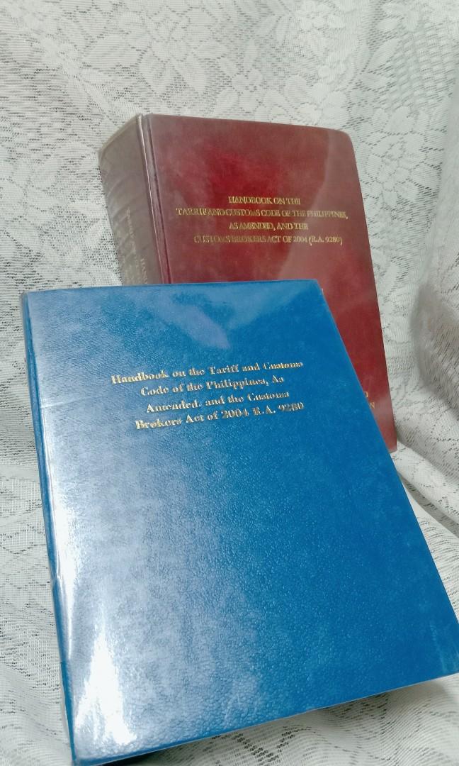 Tariff and Customs Code of the Philippines Handbook, Hobbies & Toys