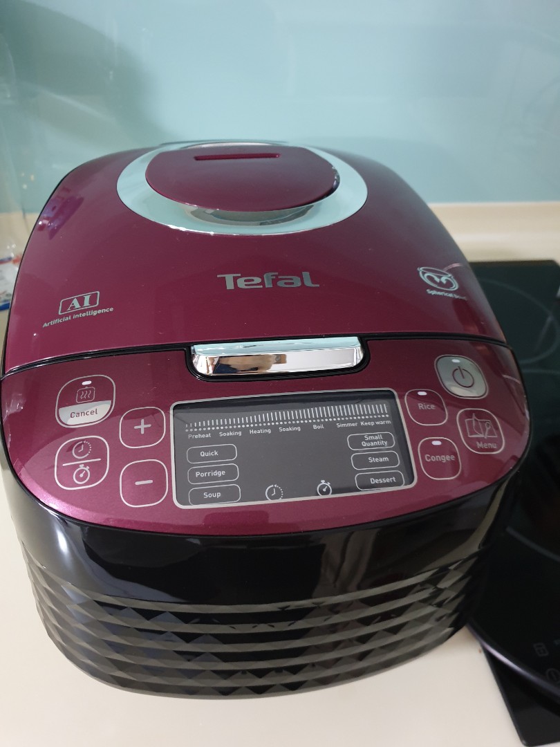 Tefal fuzzy logic rice cooker 1.5L, TV & Home Appliances, Kitchen