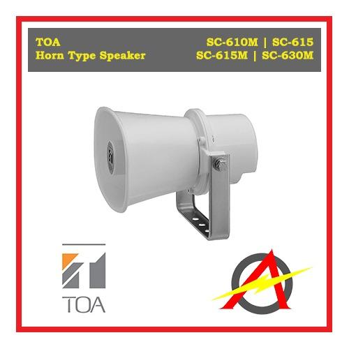TOA Horn Type Speaker SC610M SC615 SC615M SC630M, Audio