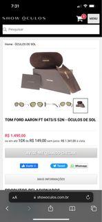 Tom Ford eyewear for sale in low price