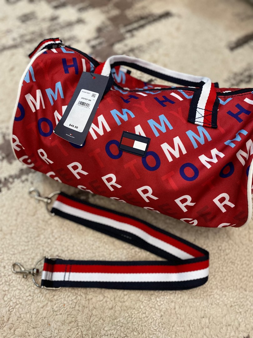 Tommy Hilfiger mini duffle bag, Women's Fashion, Bags & Wallets, Cross