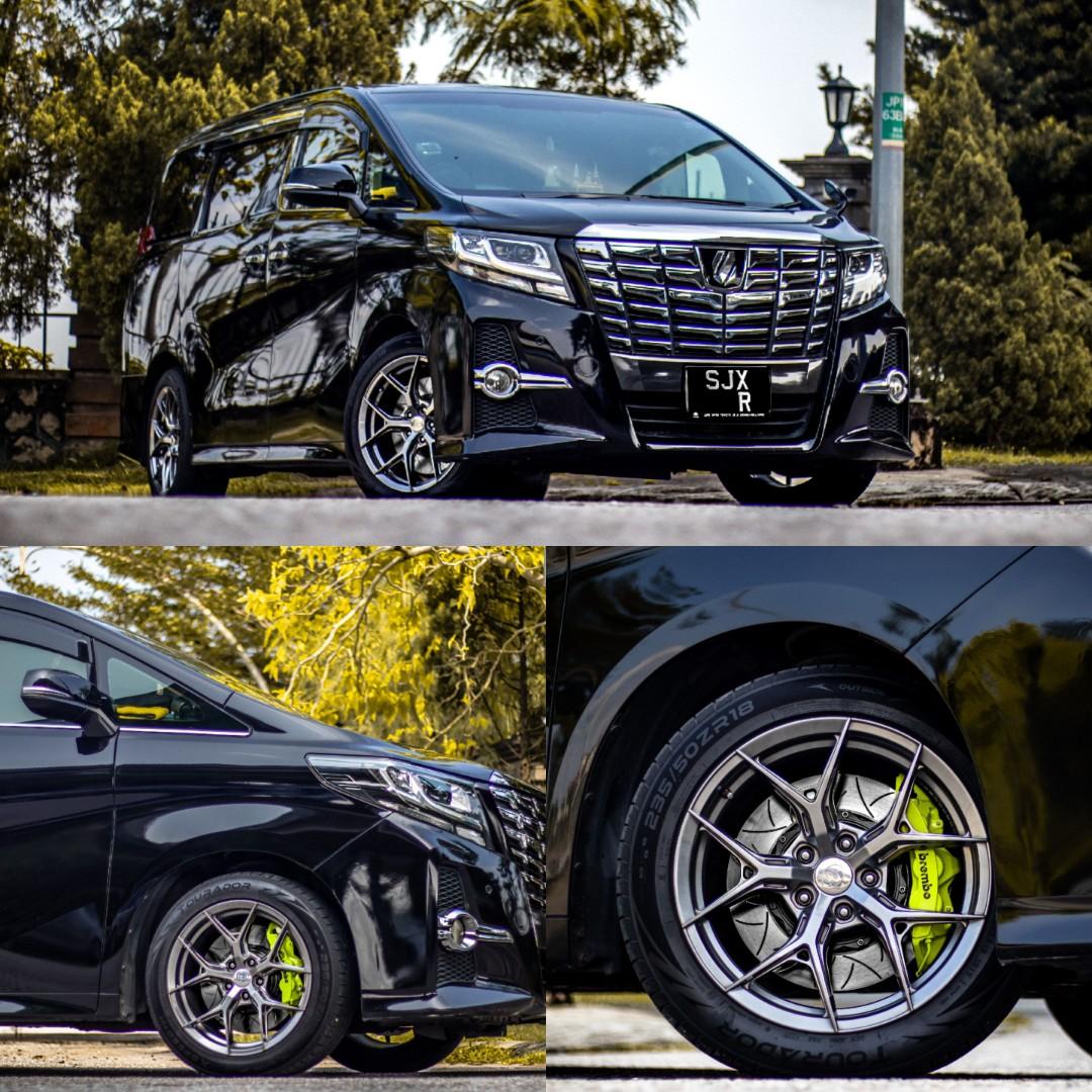 Toyota Lexus BREMBO Big Brake Kits Camry / Alphard / Vellfire / Estima