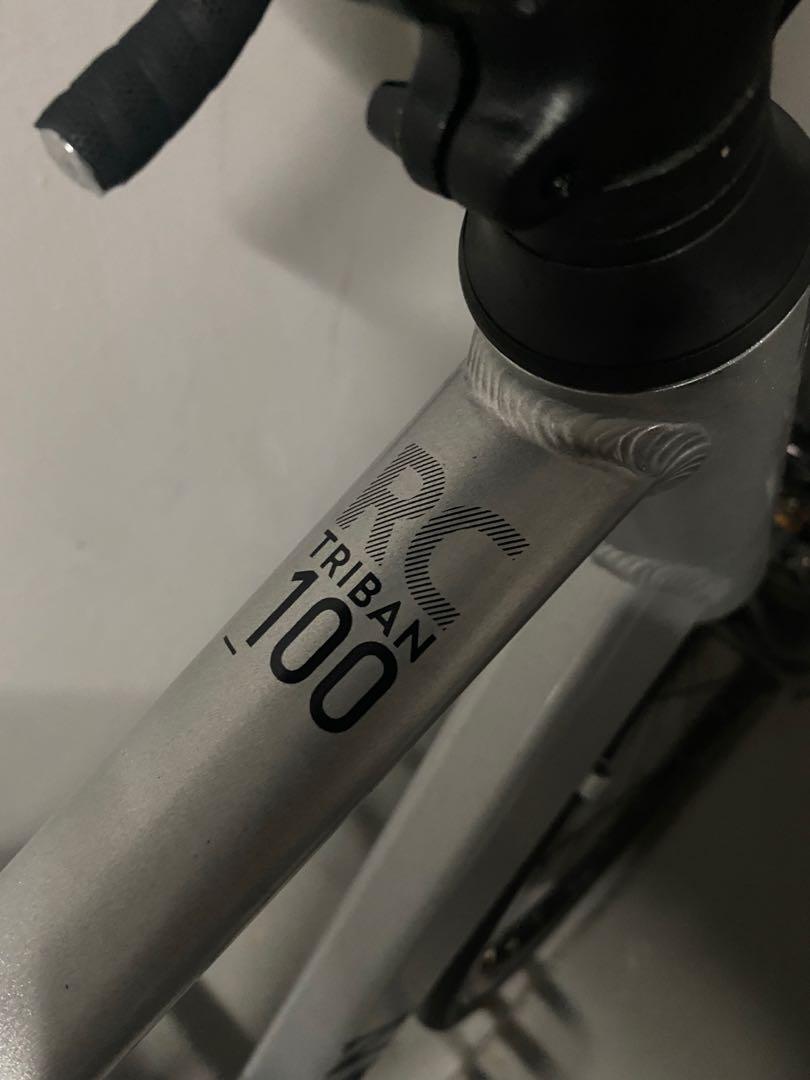 Tri Ban R100 Triban RC100 (Upgraded) Road Bike, Sports Equipment, Bicycles & Parts ...