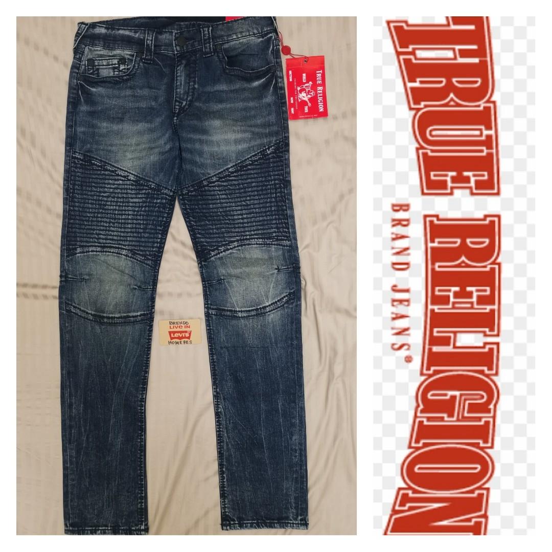 True religion cheap biker jeans mens