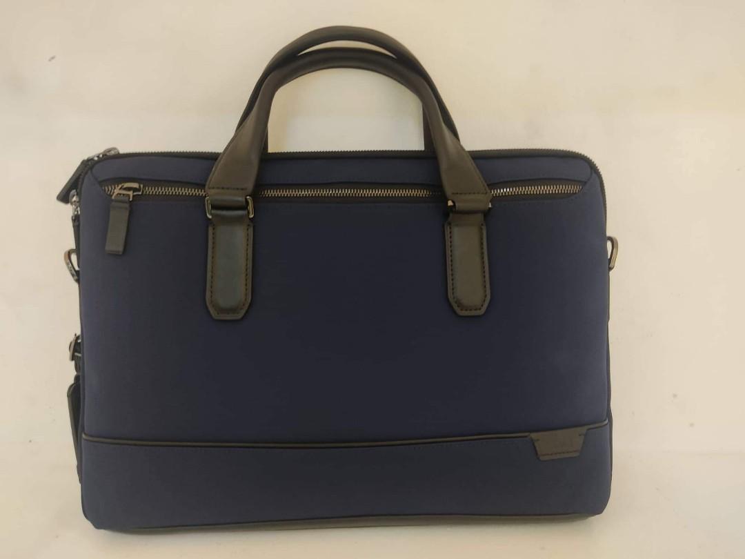 Tumi Sycamore Slim Brief, Men's Fashion, Bags, Briefcases on Carousell