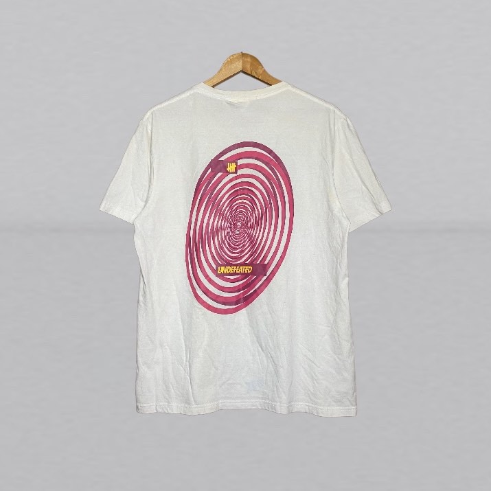 undefeated white shirt