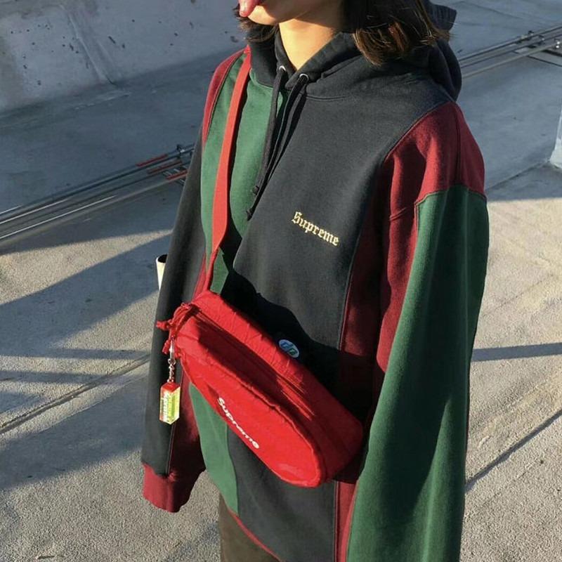 Supreme tricolor 2024 hooded