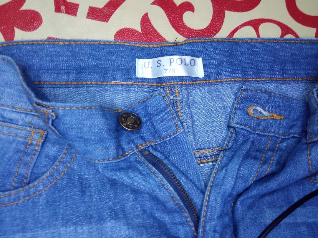 U.S Polo Soft Denim Kids Pants Babies Kids Babies Kids