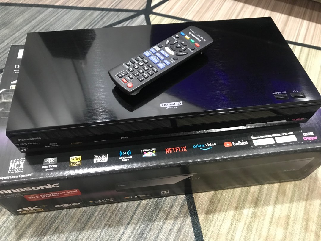 USED Panasonic DPUB820 REGION FREE, TV & Home Appliances, TV