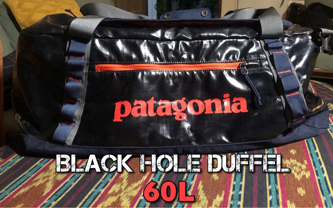 Patagonia black hole duffel used Clearance