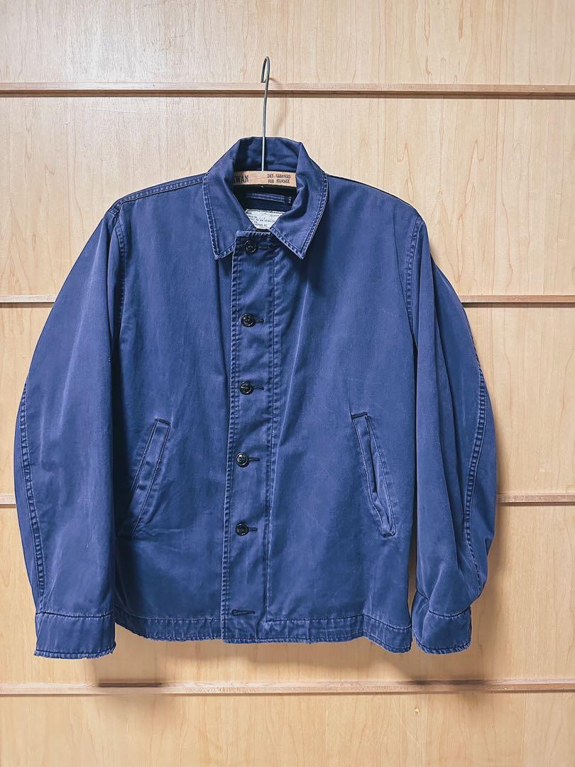 60s US.NAVY Utility Jacket ナス紺 サイズ36R 8周年記念イベントが - ジャケット・アウター