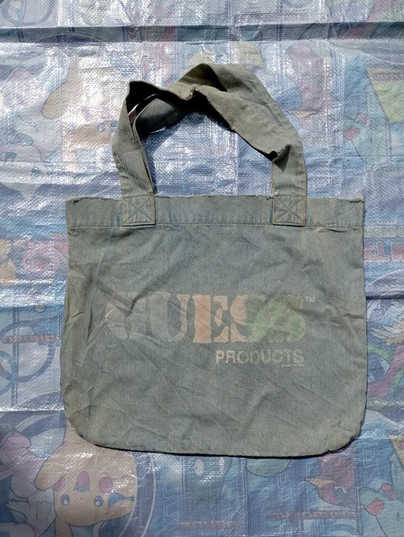 Vintage Guess denim tote bag Women s Fashion Bags Wallets Tote Bags on Carousell