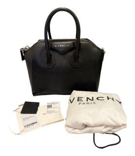 Fast sale! Reprice VVGC Like New Givenchy Mini Antigona Black complete 2020