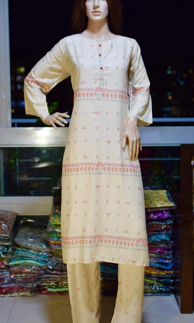 W Brand Kurti Palazzo Set Women s Fashion Dresses Sets