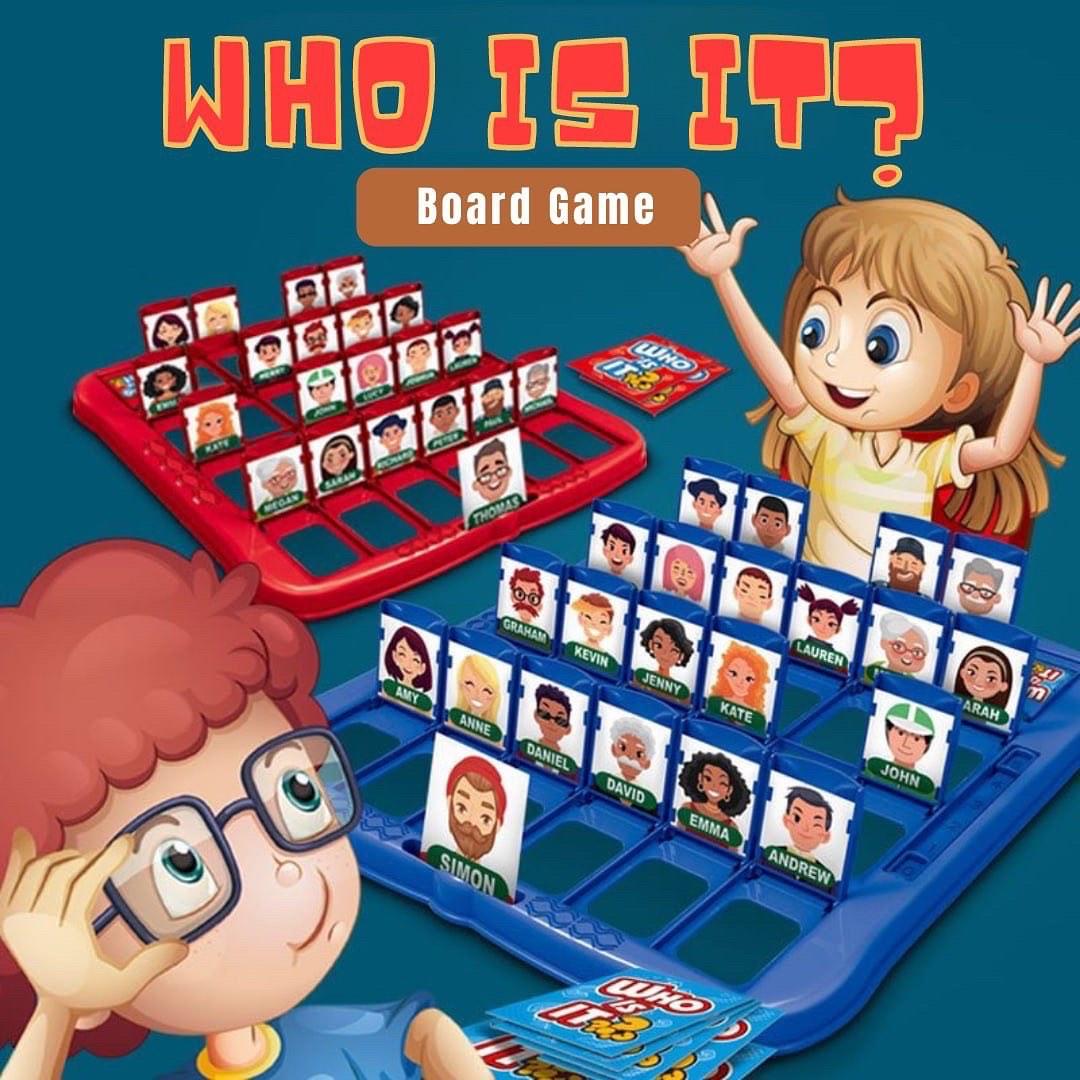 Who Is It? Game, Hobbies & Toys, Toys & Games on Carousell